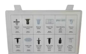 Volkswagen Trim Clips Assortment &ndash; 255 Pieces