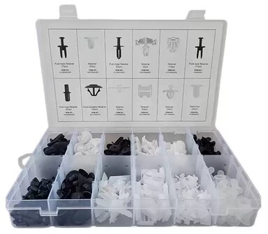 Mercedes-Benz Trim Clips Assortment &ndash; 270 Pieces