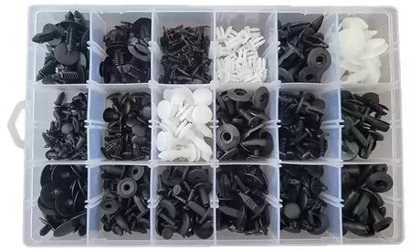 Ford Trim Clips Assortment &ndash; 415 Pieces