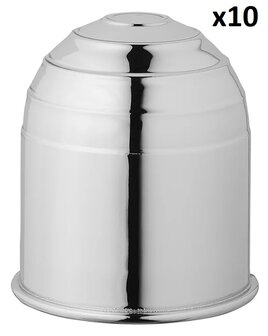 Chrome towbar cap x10 pieces