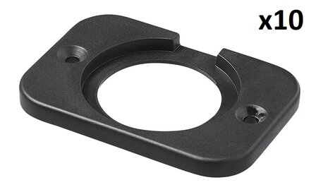 Single flush-mount installation frame x10 pieces