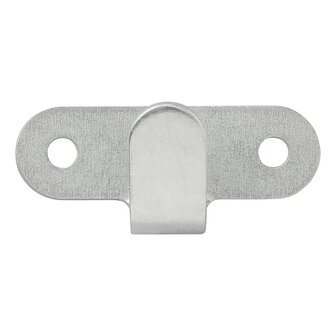 Metal rope hook 65x27 mm curved x10 pieces