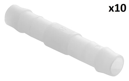 Straight hose barb 10 mm x10 pieces