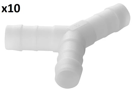 Hose Barb Y-Connector 12 mm x10 pcs