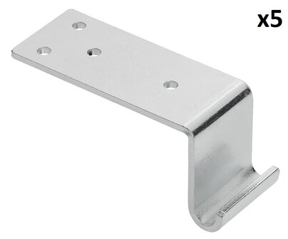 Angled catch plate for toggle latch x5 pcs
