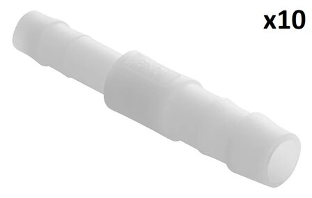 Straight hose reducer 10x8 mm x10 pieces