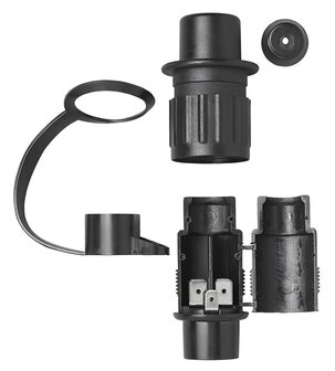 3-Pin PVC Plug
