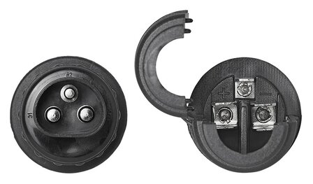 3-Pin PVC Plug