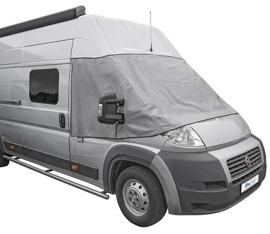 Grey window cover for Fiat Ducato X250 from 06-2006 to 2014