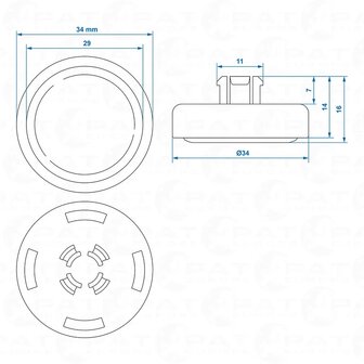 Winterhoff Friction Cup WS3000 from 08/2002 - set of 2 pieces
