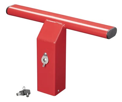 Tow bar lock for commercial vehicles