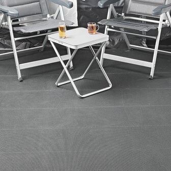 Breathable tent carpet anthracite grey 2.50 x 5.00 m