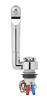 Ceramic Mixer Tap Samba diameter 33 mm chrome x5 units