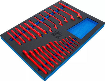 VDE Ring Spanner and VDE Single Open End Spanner Set 24 pcs
