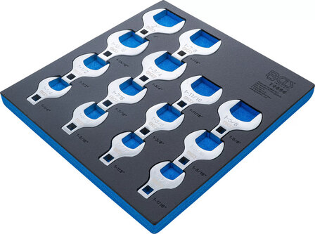 Crowfoot Spanner Set 12.5 mm (1/2) Drive Inch Sizes 14 pcs