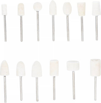 Polishing Heads Assortment 13 pcs