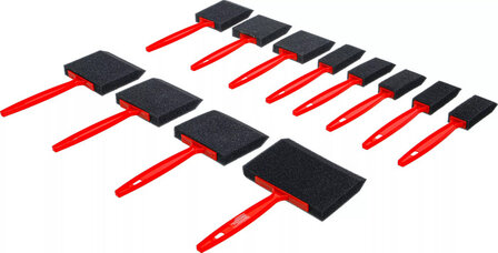 Foam / Sponge Brush Set 12 pcs