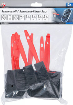 Foam / Sponge Brush Set 12 pcs