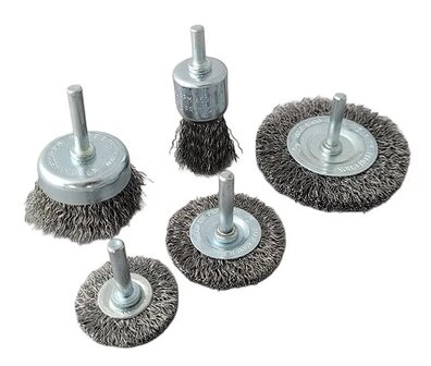 Brush and Grinding Disc Set / 10 Pieces