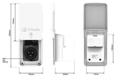 CEE Flush-Mounted Socket Box