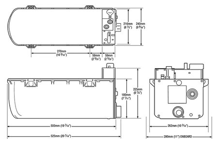 Expanse Gas/Electric Water Heater (Built-in)
