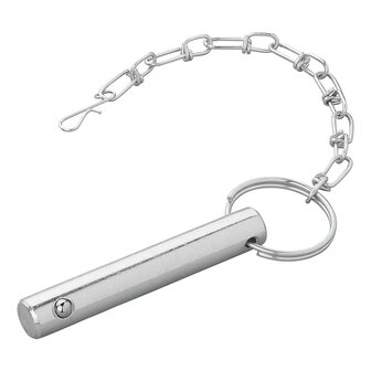 Locking pin with chain