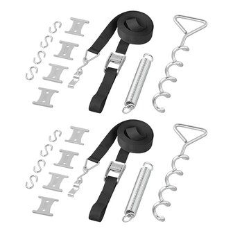 Heavy Duty storm strap set for Thule Omnistor awnings