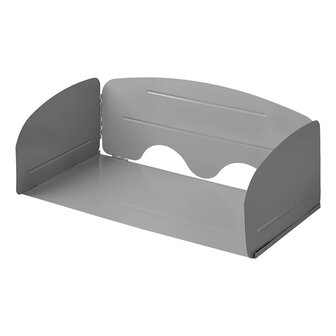 3-piece foldable steel cooking windscreen with base plate 63 x 30.5 x 25 cm