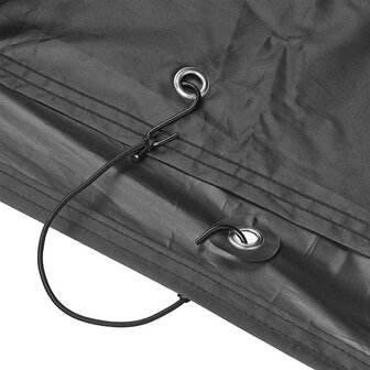 Black protective cover for 1 bicycle