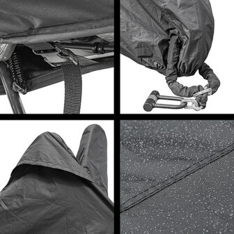 Protective cover size L for scooter with windscreen