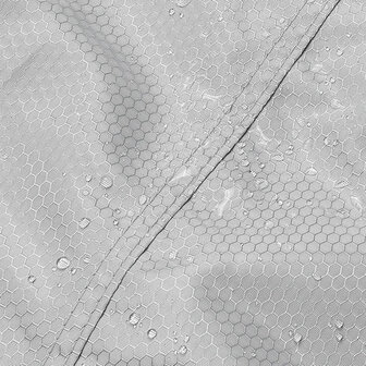 Grey protective cover for 2 bicycles (ripstop)