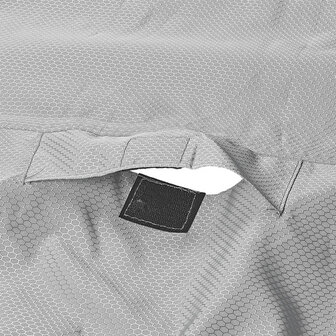 Grey protective cover for 1 bicycle (ripstop)