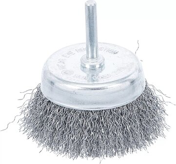 Wire Cup Brush 6 mm Shaft &Oslash; 75 mm