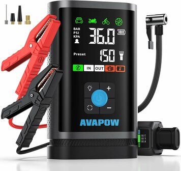 Jump Starter &amp; Air Pump 3000A
