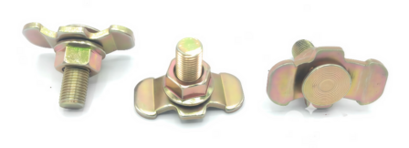 Stud fitting double with bolt 3/8