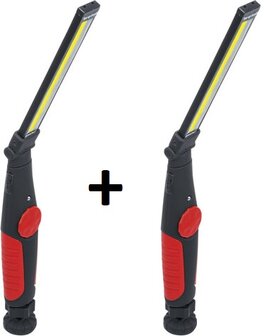 Cordless Bendy Lamp COB-LED 5W x2 pieces