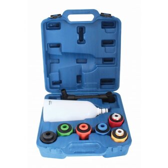 Oil funnel and adapter set