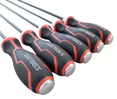 Torx Screwdriver Set (Extra Long) T20 to T40