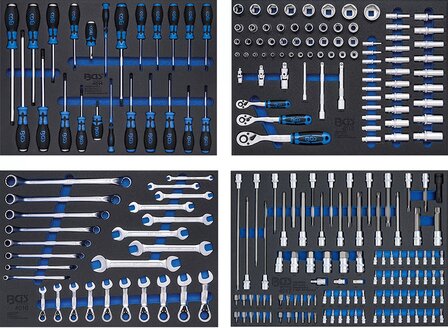 Workshop Trolley 8 Drawers with 299 Tools
