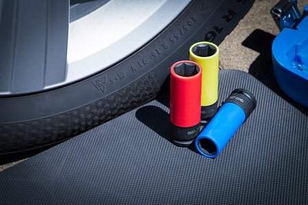 Socket Set Gear Lock 6.3 mm (1/4) drive / 10 mm (3/8) / 12.5 mm (1/2) 218 pcs