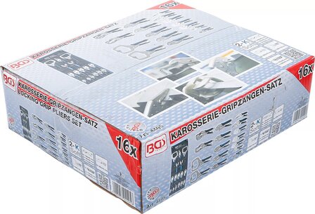 Locking Grip Pliers Set 16 pcs