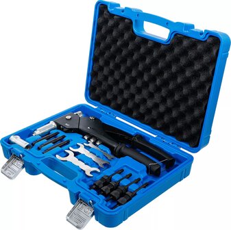 Riveter Set for Standard, Nut and Stud Rivets