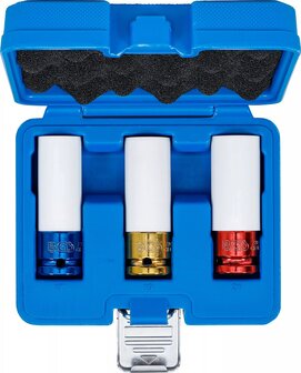 Protective Impact Socket Set (1/2) Drive 3 pcs