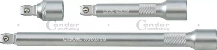 Wobble Extension Bar Set 3-pcs 1/4 50/150/225 mm
