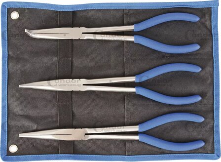 Long Nose Plier Set extra long 3 pcs