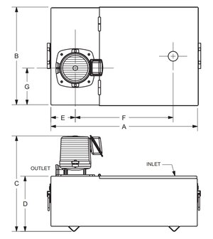 Coolant pump kit tank capacity 16 liter