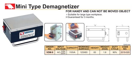 Demagnetizer 0.3A