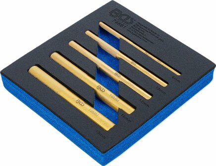 Set punzoni in ottone 6 - 19 mm 5 pz