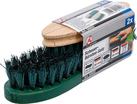 Scrubbing Brush Set 2 pcs