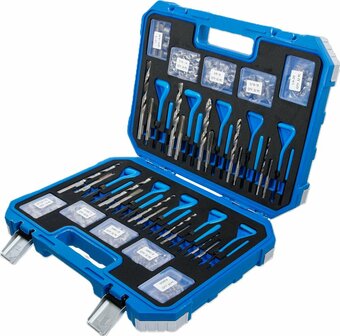 Thread Repair Kit metric / Inch Sizes M5 - M12 1/4 - 1/2  320 pcs